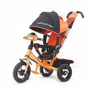 Трехколесный велосипед Lexus Trike LX с ручкой, регулируемой спинкой, световыми и звуковыми эффектами (Lexus Trike, LX-950DWM-9sim)